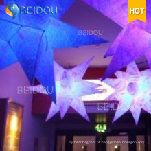 Evento de Festa LED Festa de Casamento Decoração Jellyfish Lighted Inflatable Star